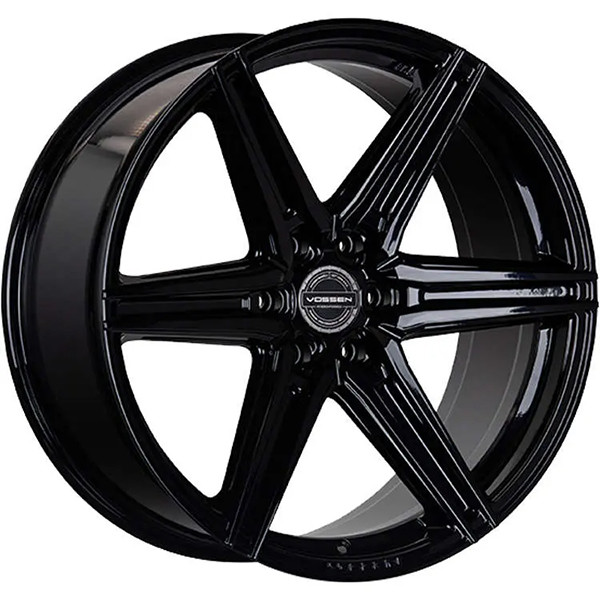 Vossen Wheels HF6-2 Gloss Black 20x9.5 15mm Offset 6x139.7 (6x5.5)
