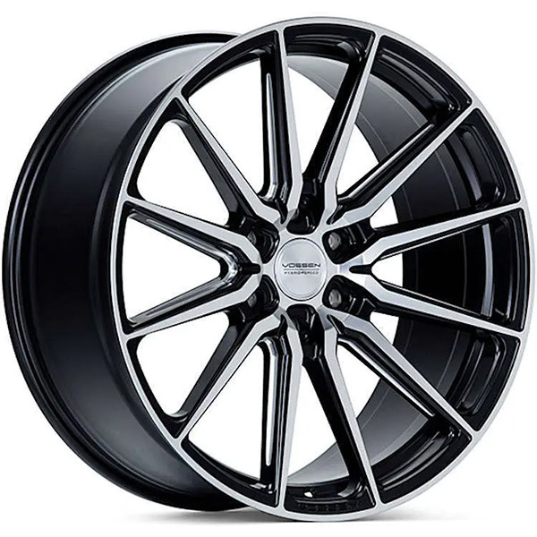 Vossen Wheels HF6-1 Brushed Matte Black 20x9.5 15mm Offset 6x135
