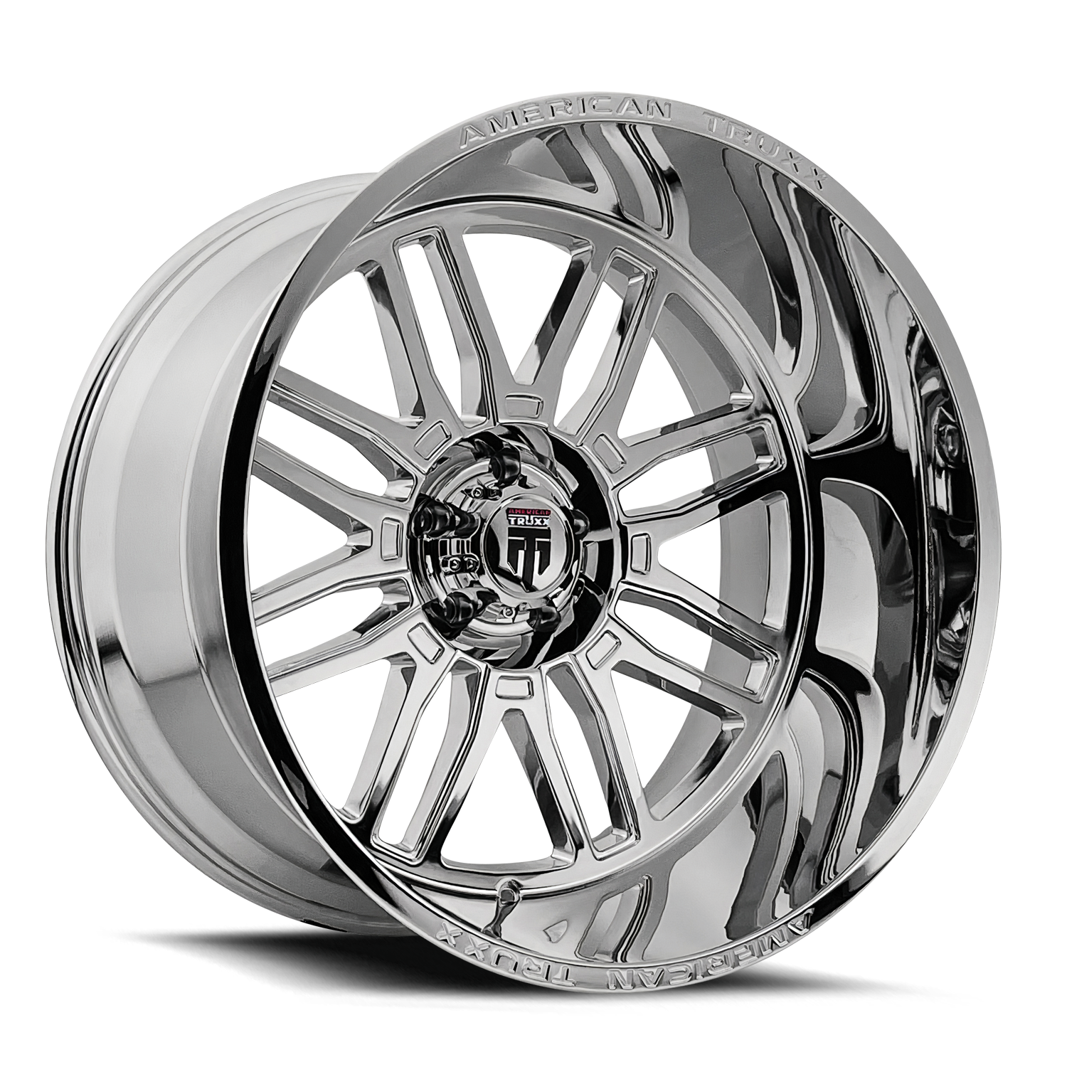 American Truxx Wheels Restless AT1915 Chrome 22x12 -44mm Offset 8x165.1 (8x6.5)