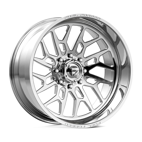Fuel Forged Wheels Santiago FFC113 CCV Polished 26x14 -90mm Offset 5x150