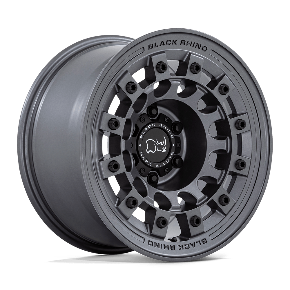 Black Rhino Wheels Fuji BR004 Matte Gunmetal 17x8 30mm Offset 5x114.3 (5x4.5)