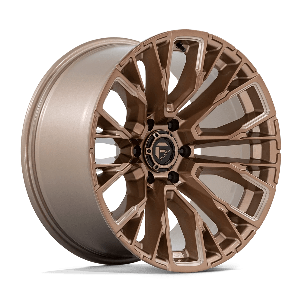 Fuel Offroad Wheels Rebar D850 Platinum Bronze Milled 17x9 1mm Offset 6x114.3 (6x4.5)