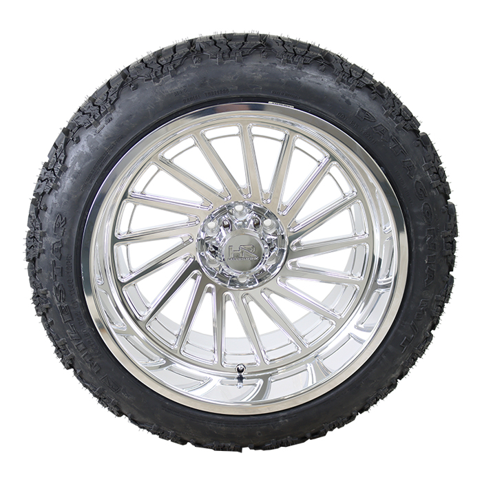 Hardrock Forged H905 Polished Milestar Patagonia M/T