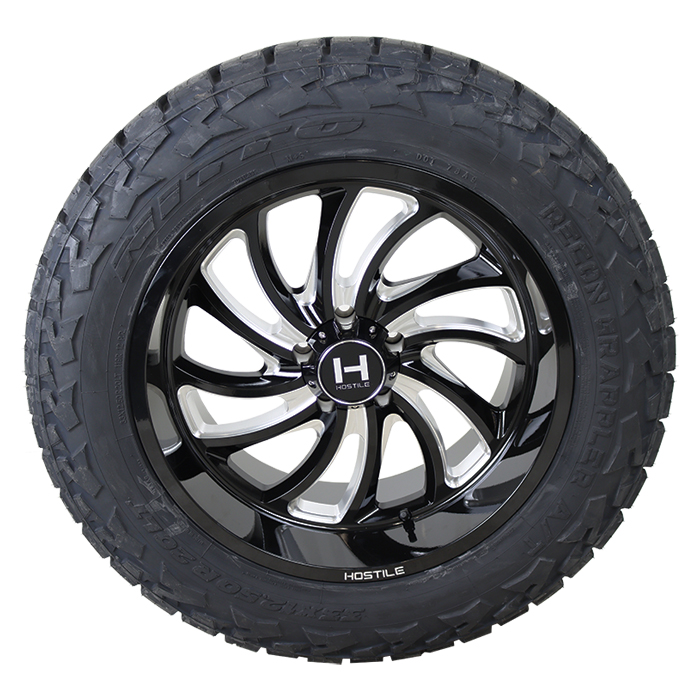 Hostile H118 Demon Blade Cut Nitto Recon Grappler A/T