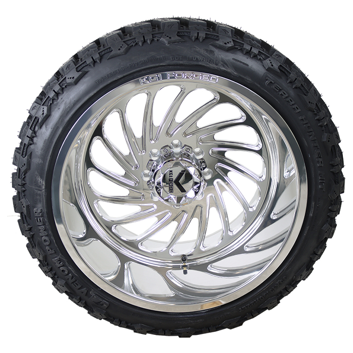 KG1 Forged Bender Polished Venom Power Terra Hunter M/T