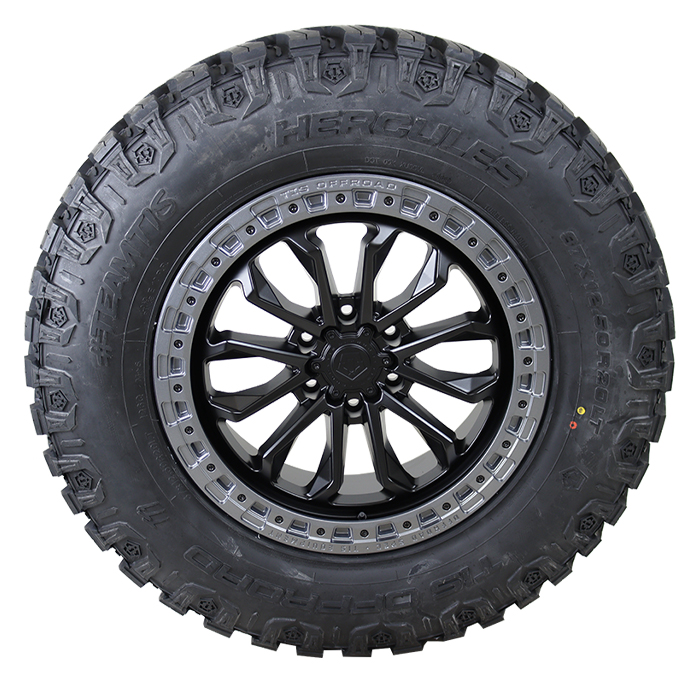 TIS 556BA Satin Black Anthracite Lip Hercules TIS Offroad TT1 M/T