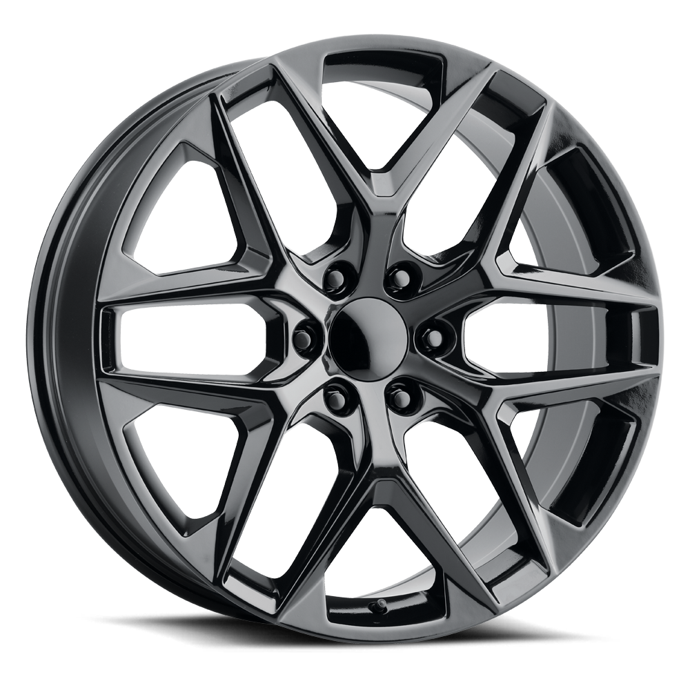 Voxx Replica Wheels SSW Gloss Black 22x9 31mm Offset 6x139.7 (6x5.5)