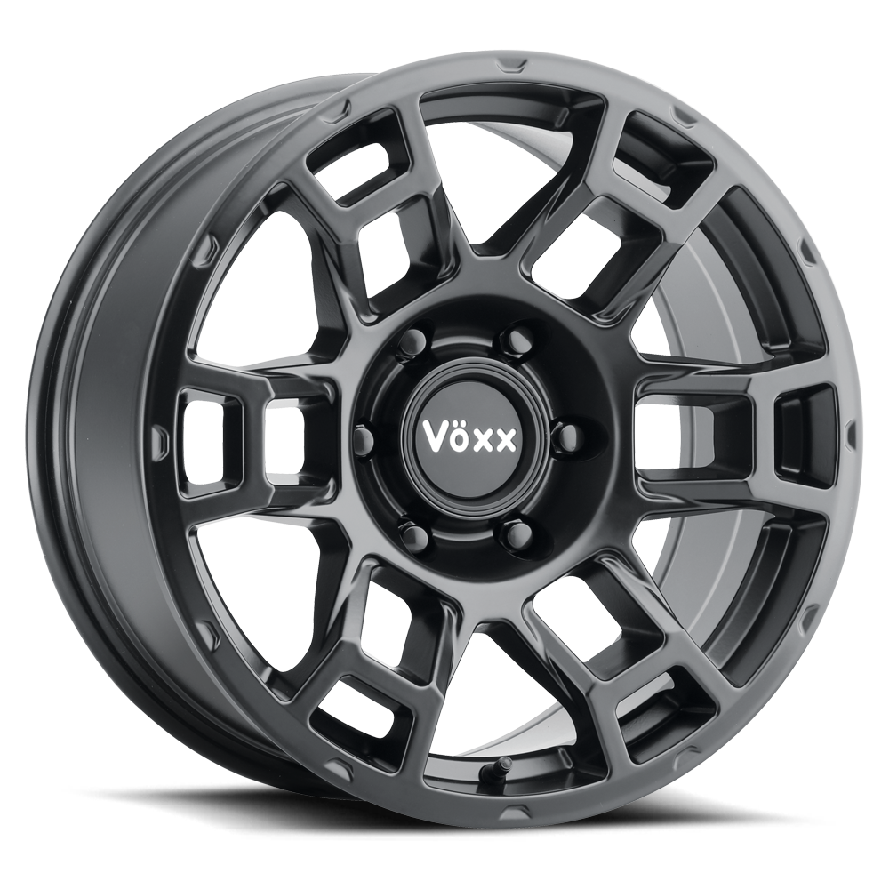 Voxx Replica Wheels Pro Matte Black 17x8.5 0mm Offset 6x139.7 (6x5.5)