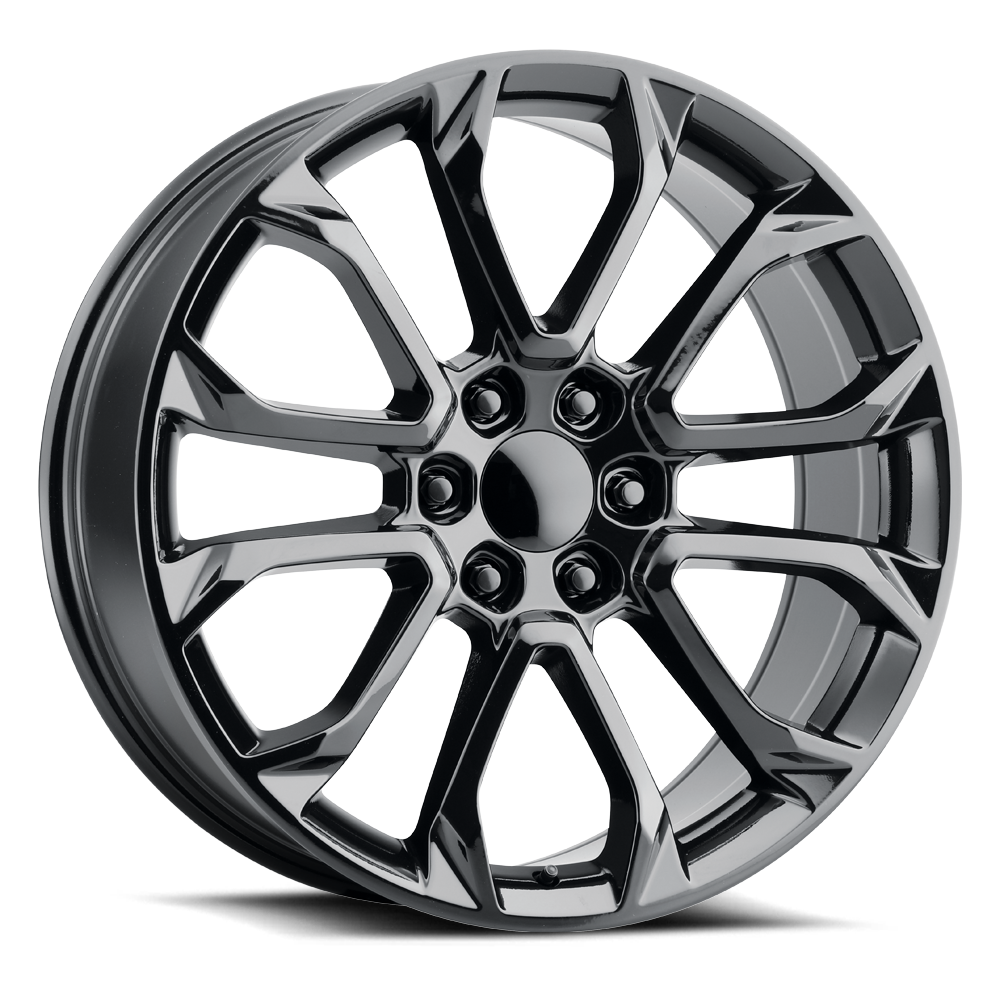 Voxx Replica Wheels SSI Gloss Black 22x9 31mm Offset 6x139.7 (6x5.5)