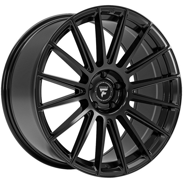 Fittipaldi Wheels 363B Black 22x9.5 38mm Offset 5x114.3 (5x4.5)