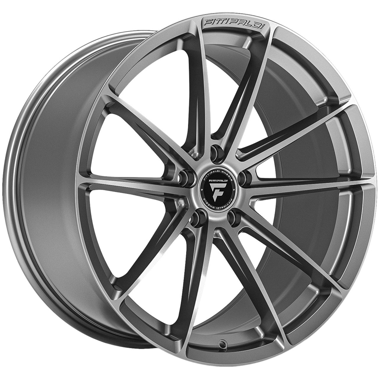 Fittipaldi Wheels 362S Brushed Silver 20x10 42mm Offset 5x114.3 (5x4.5)