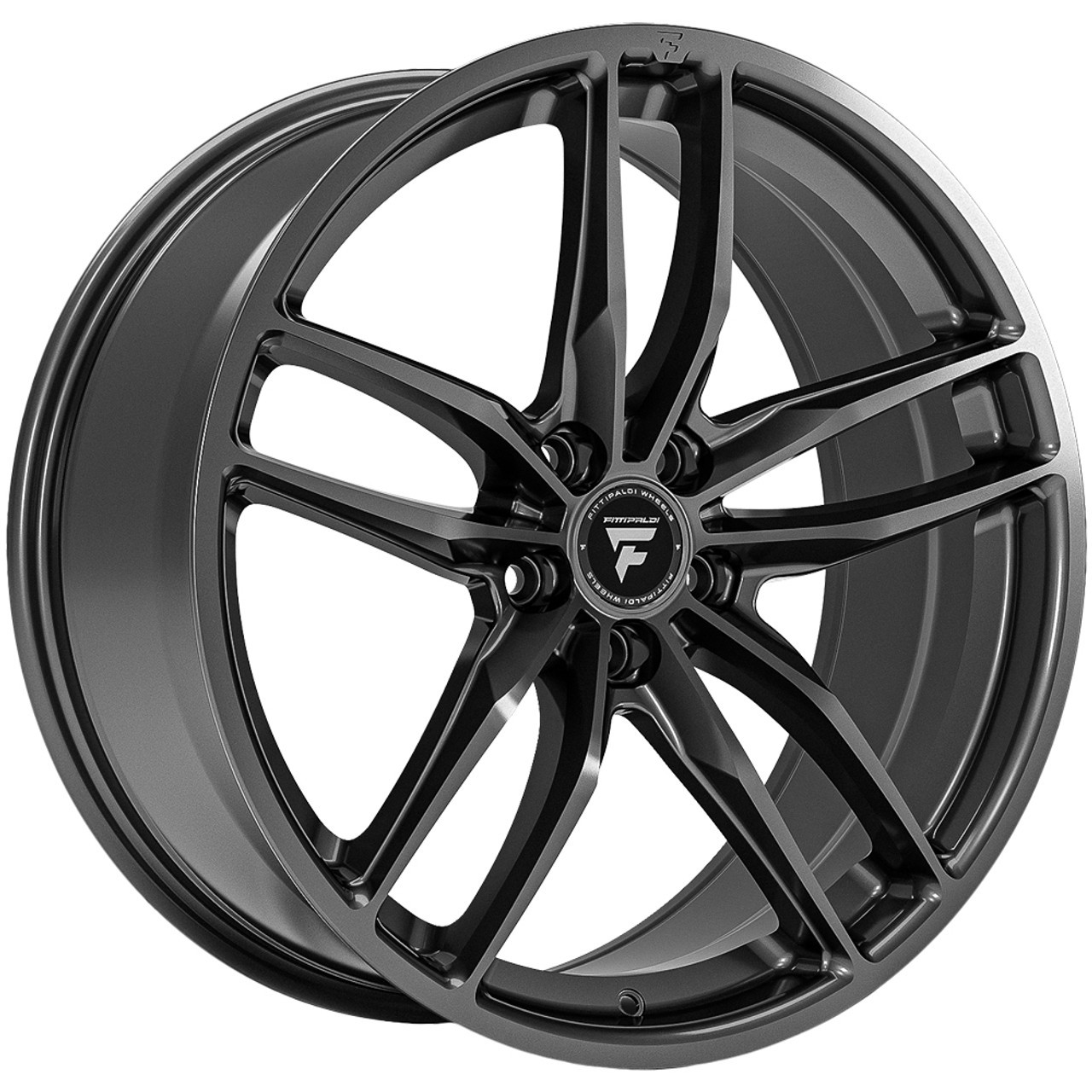 Fittipaldi Wheels 361G Graphite 18x8 35mm Offset 5x114.3 (5x4.5)