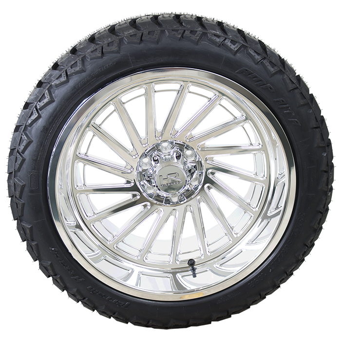 Hardrock Forged H905 Polished AMP Terrain Attack A/T