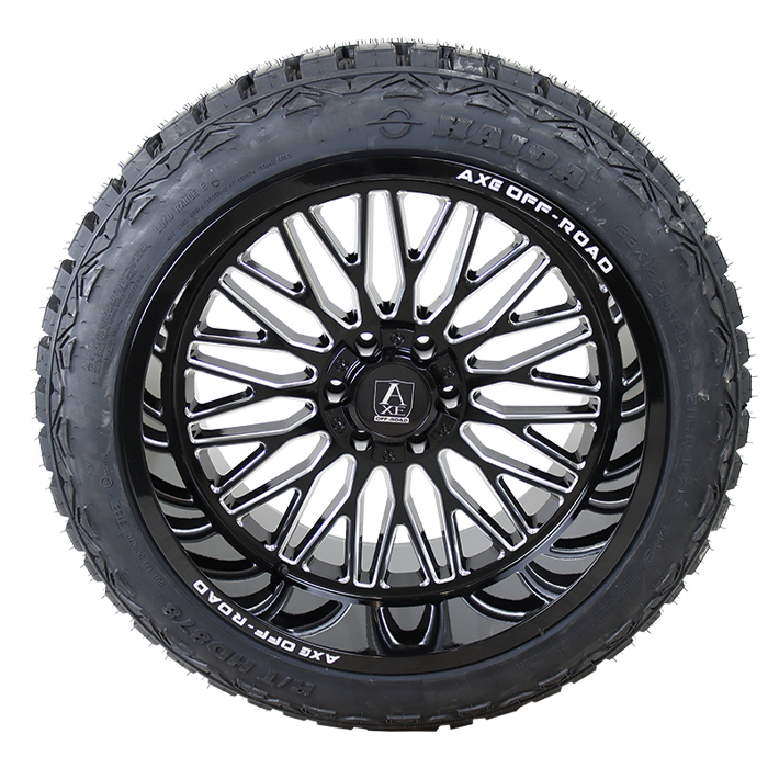 AXE Offroad Kratos Gloss Black Milled Haida R/T