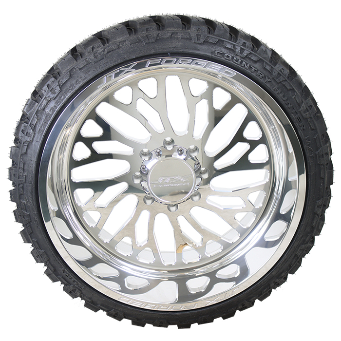 JTX Forged Lotus Polished Fury Country Hunter M/T II
