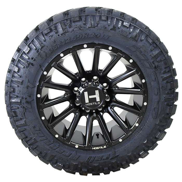 Hostile H123 Typhoon Asphalt Nitto Trail Grappler