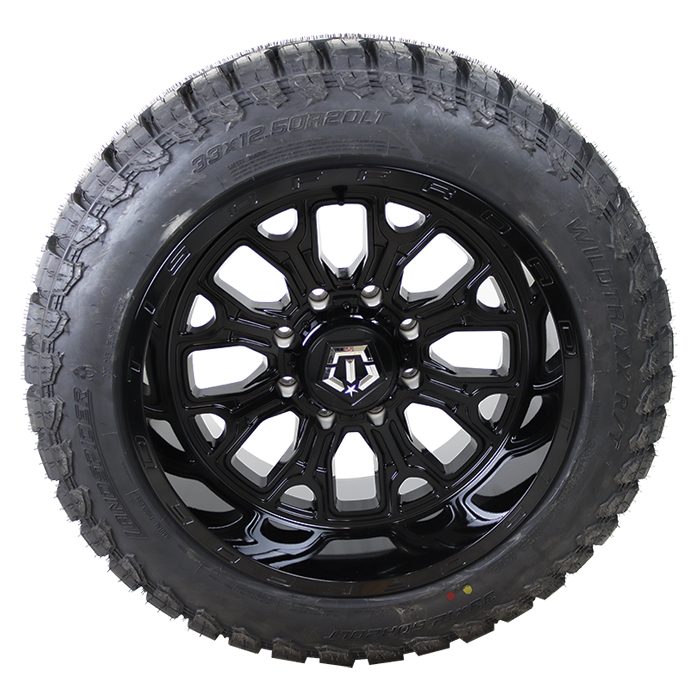 TIS 560B Gloss Black Landspider Wildtraxx R/T