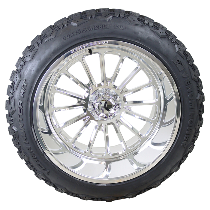 KG1 Forged Victor Polished Venom Power Terra Hunter M/T