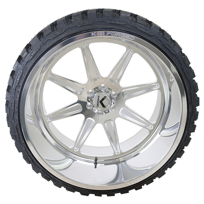KG1 Forged Scuffle Polished Fury Country Hunter M/T