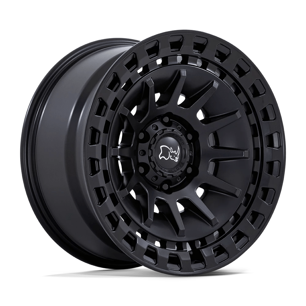 Black Rhino Wheels Barrage BR009 Matte Black 18x9 0mm Offset 6x135