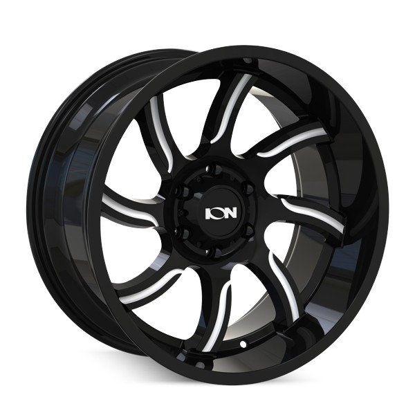 ION Alloy Wheels 151 Gloss Black Milled 17x9 0mm Offset 6x139.7 (6x5.5)
