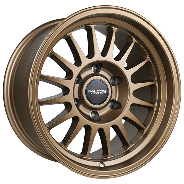 Falcon Offroad Wheels Stratos TX2 Full Matte Bronze 17x9 -12mm Offset 6x139.7 (6x5.5)