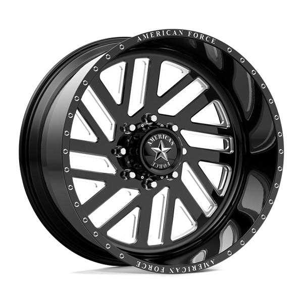 American Force Forged Wheels Origin G59 Black Milled 20x14 -73mm Offset 5x127 (5x5)