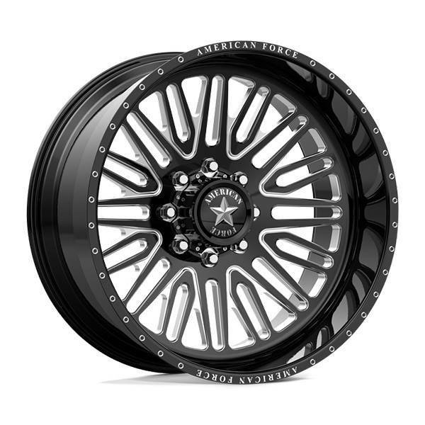 American Force Forged Wheels Vantage CKH30 Black Milled 30x16 -112mm Offset 6x139.7 (6x5.5)