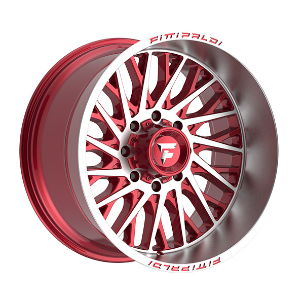 Fittipaldi Wheels FA08MR Machined Red 22x12 -44mm Offset 6x135,6x139.7 (6x5.5)