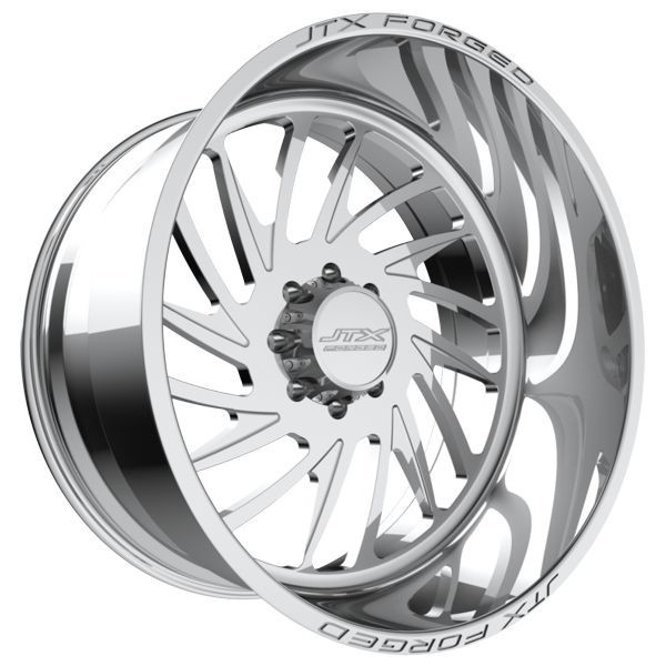 JTX Forged Wheels Centerfire Polished 24x10 -25mm Offset 8x170