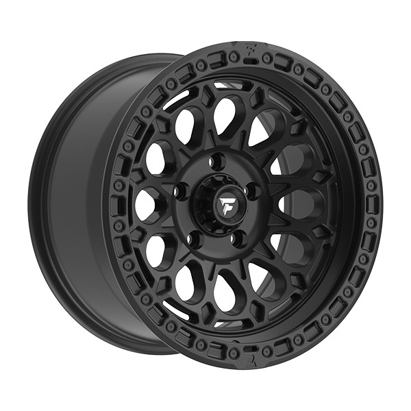 Fittipaldi Wheels FT101SB Satin Black 17x9 -12mm Offset 6x135