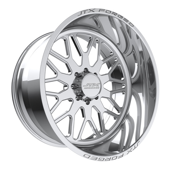 JTX Forged Wheels Pronto Polished 26x14 -76mm Offset 6x135