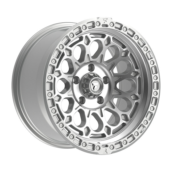 Fittipaldi Wheels FT101MS Machined Silver 17x9 -12mm Offset 6x135