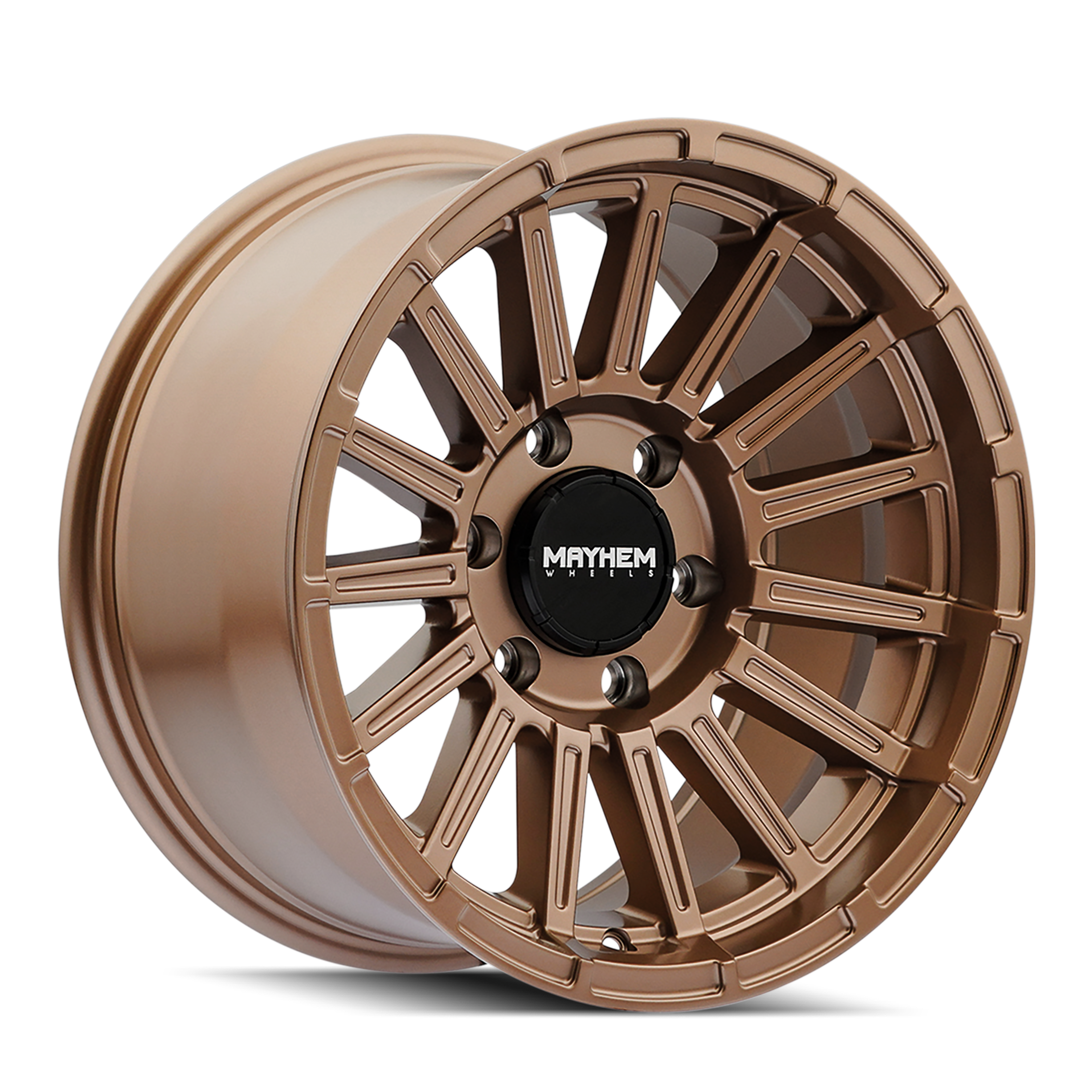 Mayhem Wheels Granite 8309 Matte Bronze 17x9 0mm Offset 5x127 (5x5)