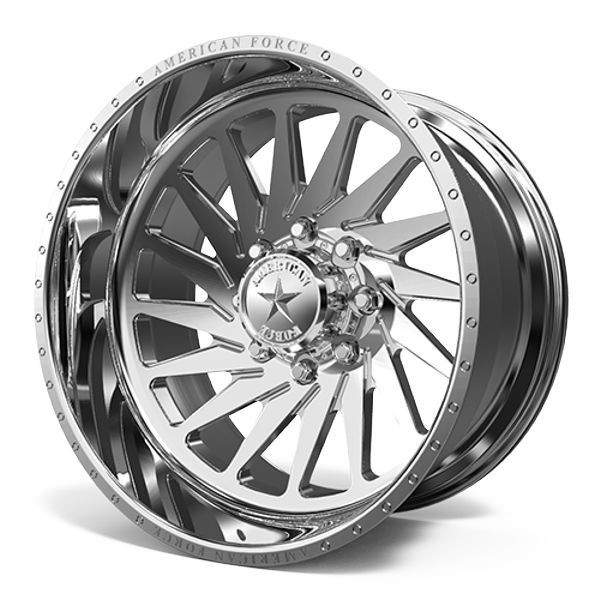 American Force Forged Wheels Morph CKH01 Polished 28x16 -106mm Offset 8x180