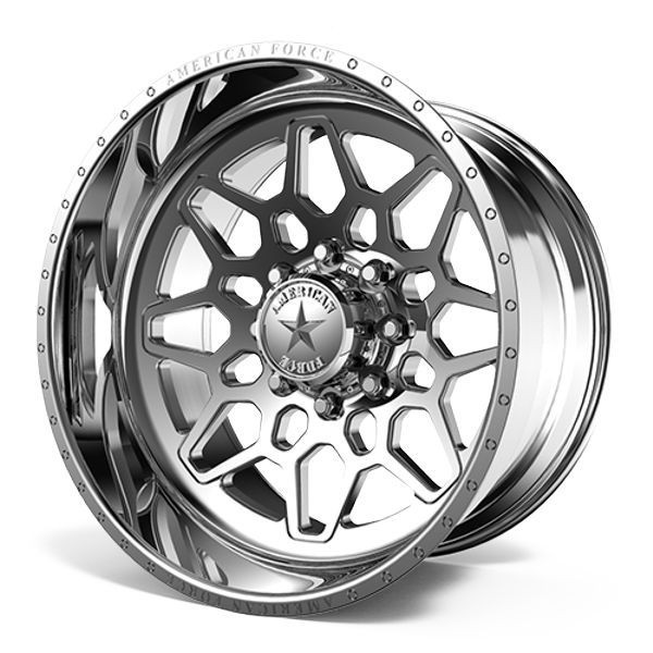 American Force Forged Wheels Orion CKH03 Polished 28x16 -106mm Offset 8x180