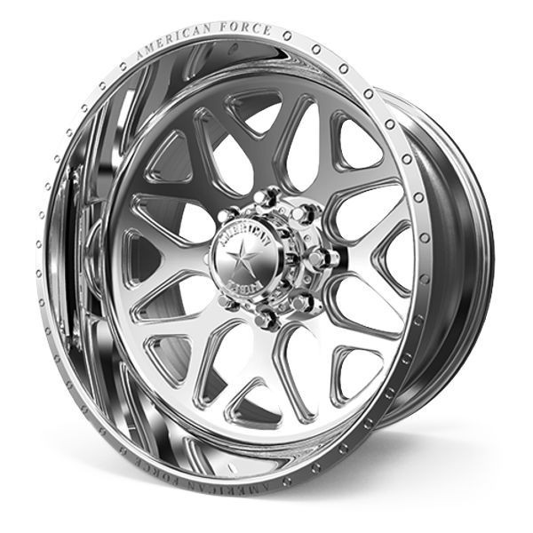 American Force Forged Wheels Sprint CK08 Polished 28x16 -106mm Offset 8x180