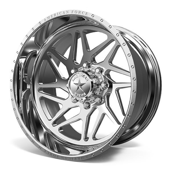 American Force Forged Wheels Genesis CKH02 Polished 28x16 -106mm Offset 8x180