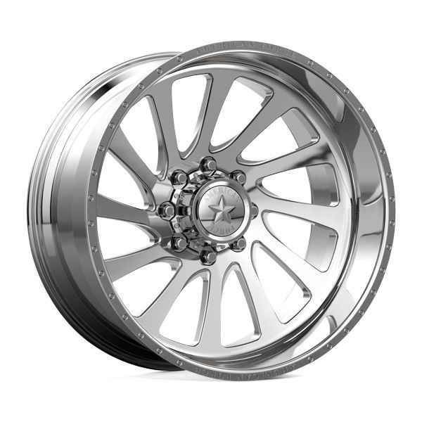 American Force Forged Wheels Torq CKH33 Polished 28x16 -106mm Offset 8x180