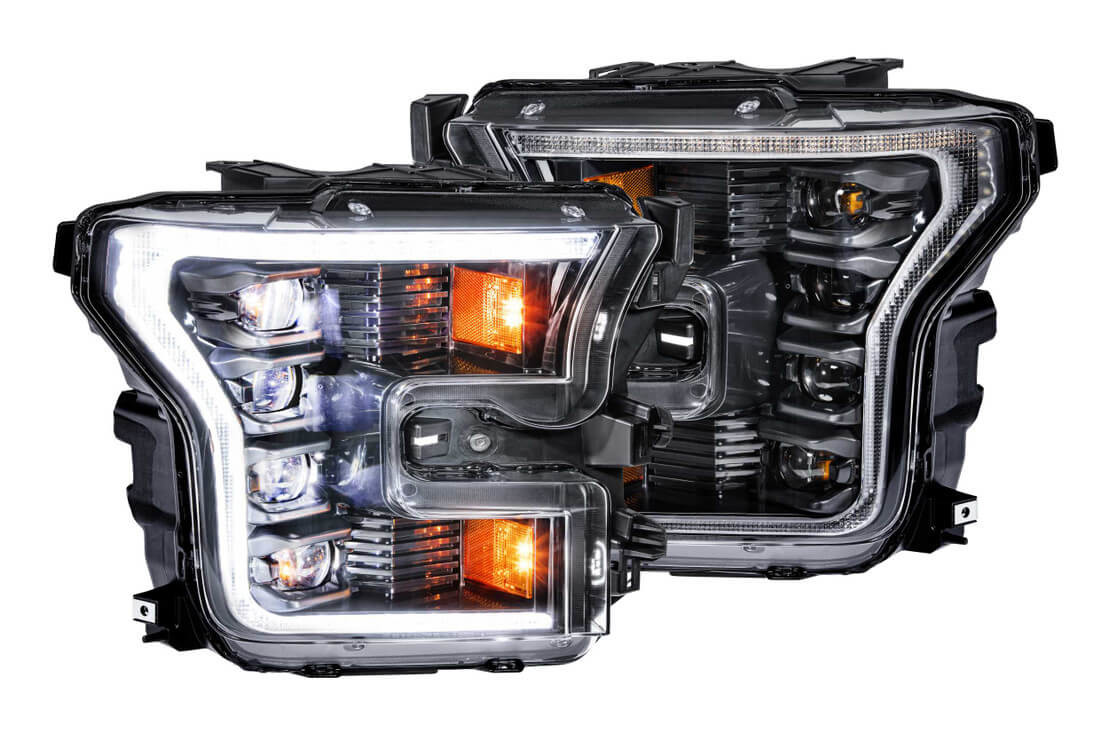 Morimoto | XB LED Headlights Ford | F150 15-17 Pair ASM Amber DRL Gen 2