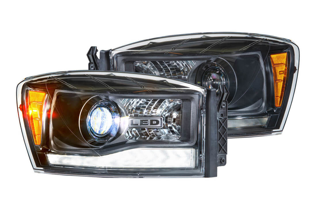 Morimoto | XB Hybrid LED Headlights | Dodge Ram 06-08 Pair ASM