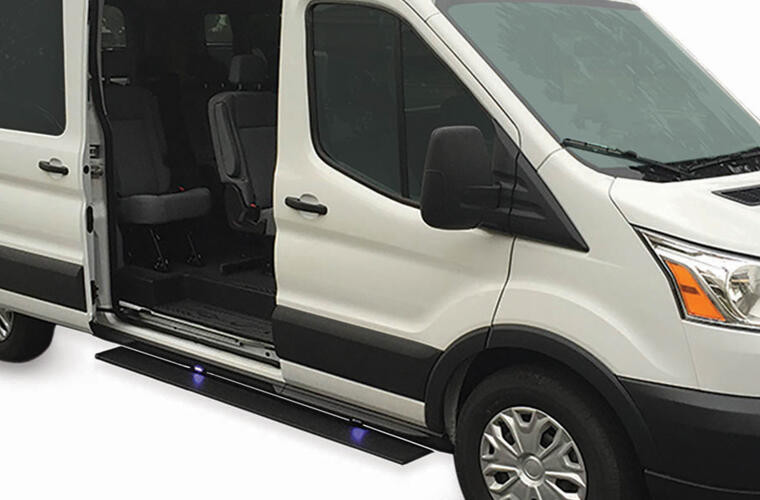 AMP Research | 19-21 Mercedes Sprinter | Van PowerStep - Black