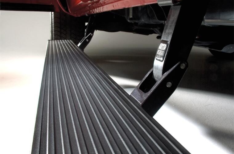 AMP Research | 07-17 Toyota Tundra | Double Cab-CrewMax PowerStep Plug N Play - Black