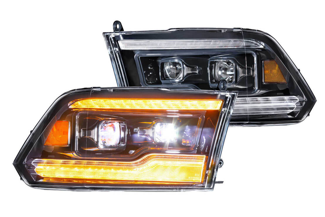 Morimoto | XB LED Headlights Dodge | Ram 09-18 Pair Amber DRL