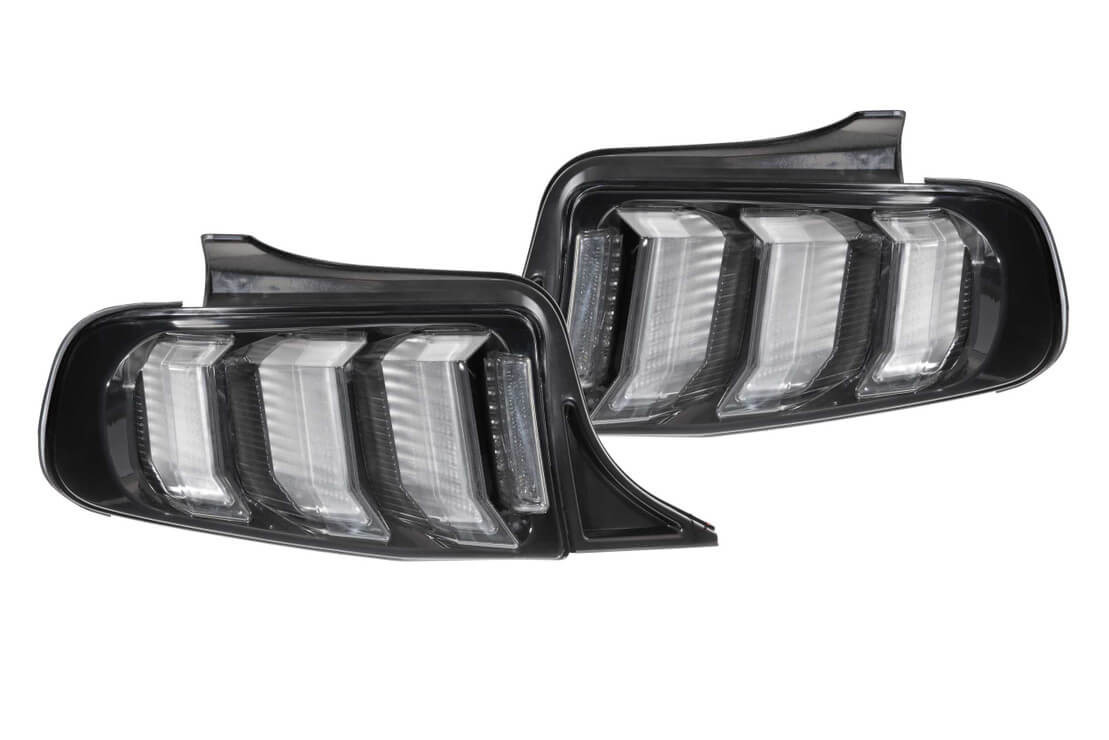Morimoto | XB LED Tail Lights | Ford Mustang 13-14 Pair Facelift Smoked