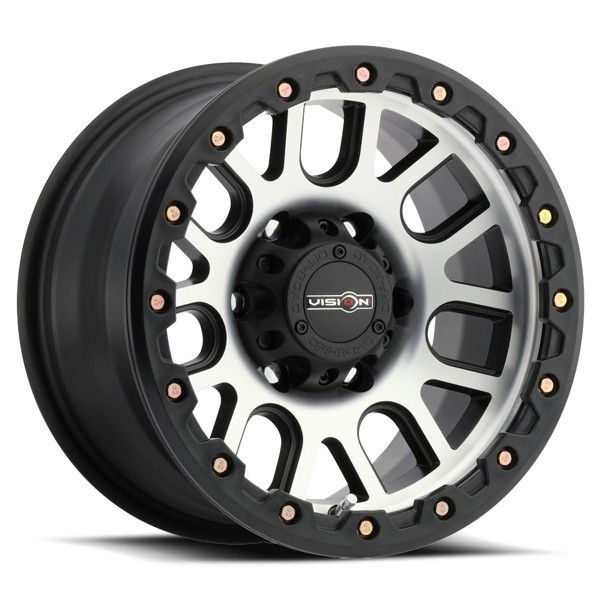 Vision Wheels Nemesis 111 Matte Black Machined Face 20x9 0mm Offset 5x127 (5x5)