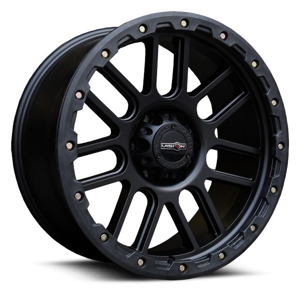 Vision Wheels Nemesis 111 Matte Black 20x9 0mm Offset 5x127 (5x5)