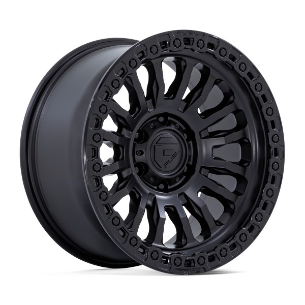 Fuel Offroad Wheels Rincon FC857 Matte Black with Gloss Black Lip 17x9 1mm Offset 8x165.1 (8x6.5)