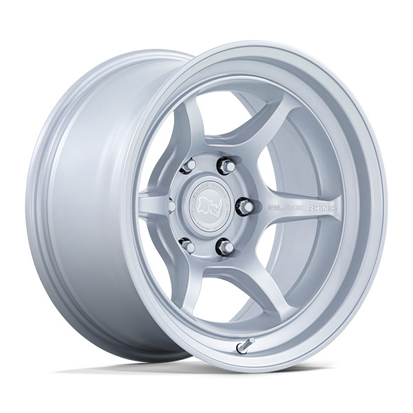 Black Rhino Wheels Shogun BR011 Hyper Silver 17x9 -38mm Offset 5x127 (5x5) 2007-2026 Jeep Wrangler / Gladiator