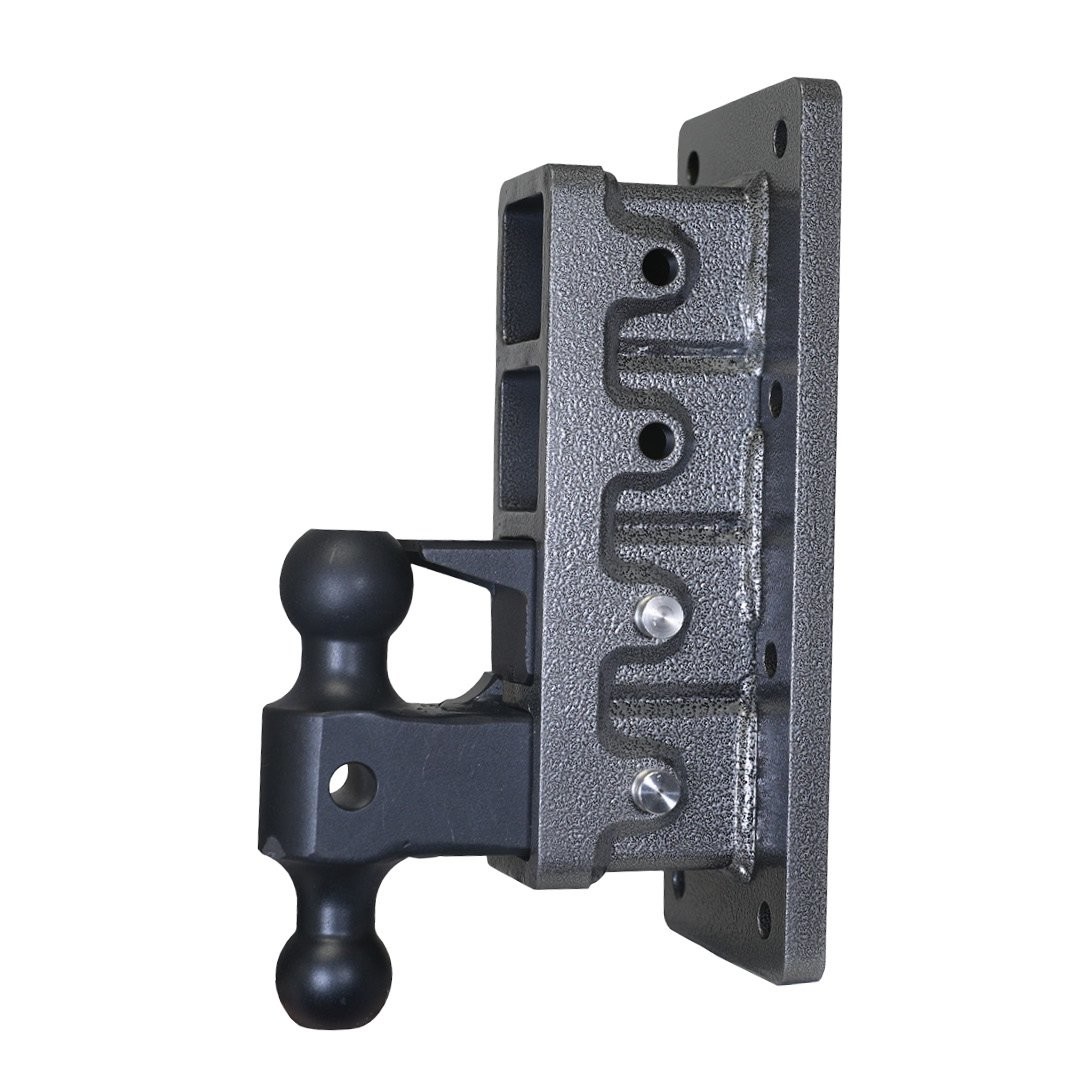 Gen-Y | Mega Duty 2.5in Bolt-On | 9in Drop 3K TW 21K Hitch with GH-061 Dual-Ball-GH-062 Pintle Lock